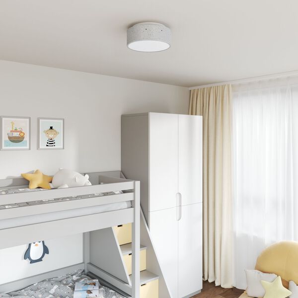 vidaXL Laelamp prožektoritega Hall 30 x 30 x 13,5 cm kangas