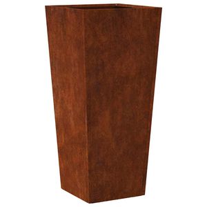 vidaXL Aiaistutusmasin 35x35x75 cm Ilmastikukindel teras