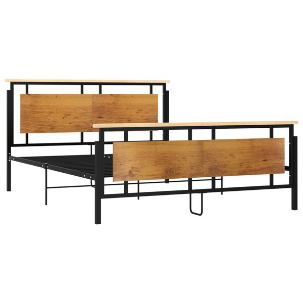 vidaXL voodiraam, metall, 160x200 cm