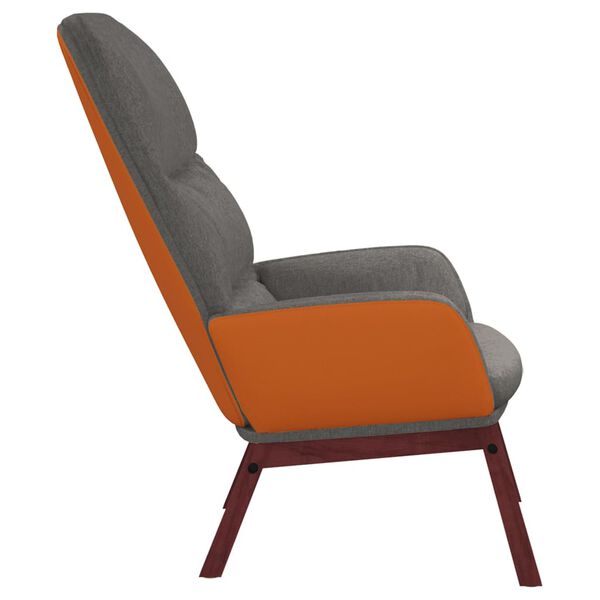 vidaXL puhketool, helehall, kangas