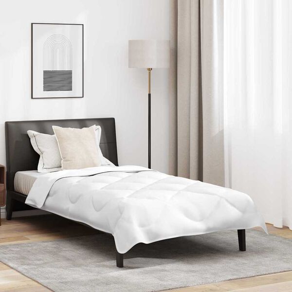 vidaXL Suletekk padjaga 2 pcs Valge Mikrofiiber