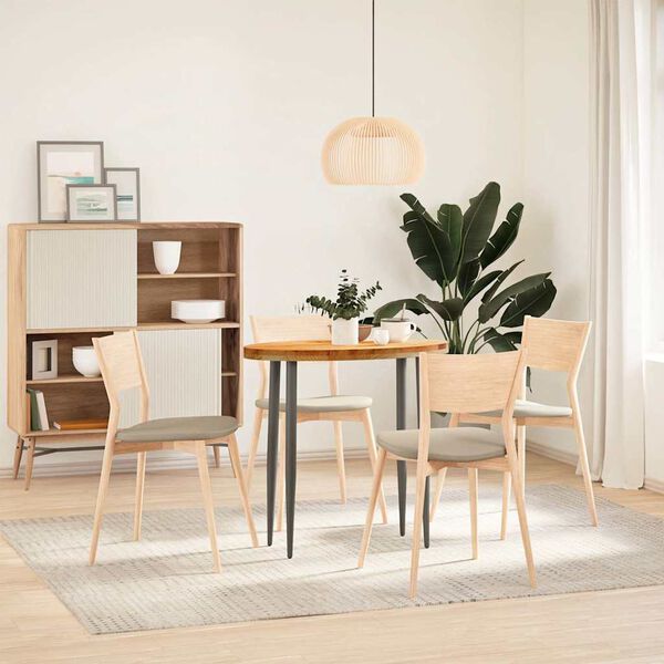 vidaXL lauaplaat, helepruun, 80 x 40 x 4 cm, tammepuit ovaalne