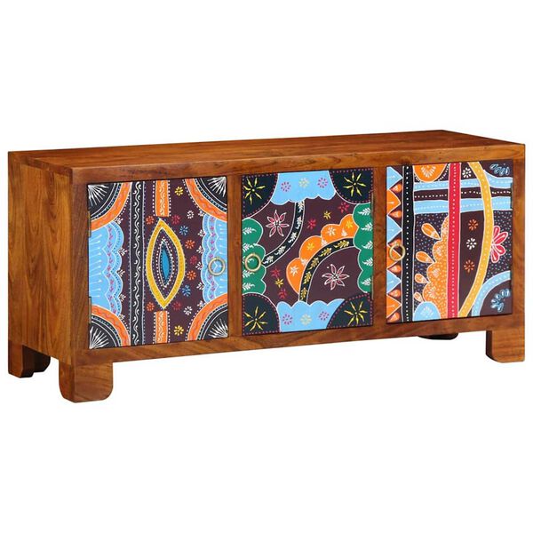 vidaXL Kingade pink meepruun 100 x 35 x 45 cm tugev akaatsiapuit