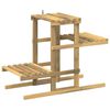 vidaXL Taimede alus Valge 82 x 36 x 60 cm Tugev akatsiapuu