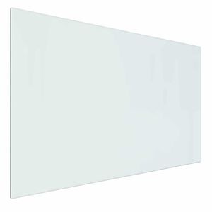 vidaXL Kaminaklaasi plaat L&auml;bipaistev 80 x 50 cm Klaas