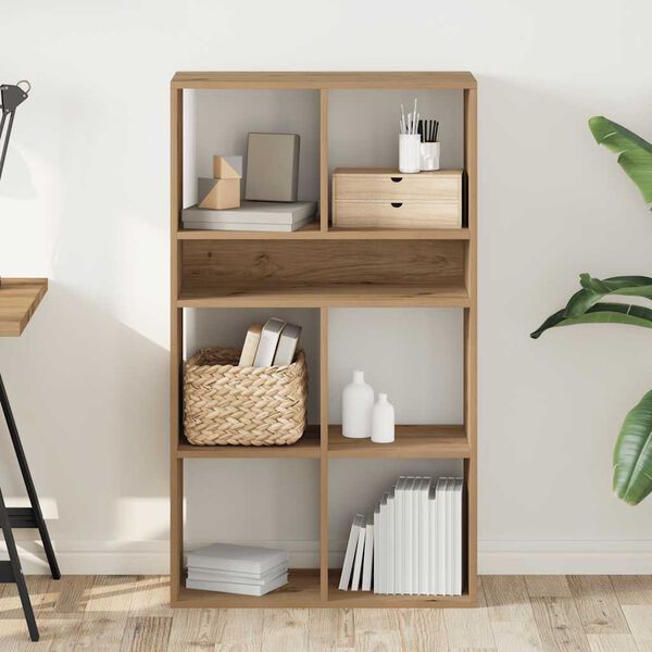 vidaXL raamaturiiul, k&auml;sit&ouml;&ouml;tamm, 66x31x112 cm, tehispuit