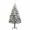 vidaXL Tehislumi Christmas Tree koos 300 LED-iga Roheline 400 cm PVC