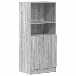vidaXL k&ouml;&ouml;gikapp, hall Sonoma tamm, 57 x 41,5 x 131,5 cm, tehispuit