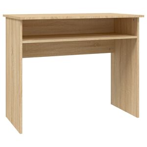 vidaXL kirjutuslaud, Sonoma tamm, 90 x 50 x 74 cm, tehispuit