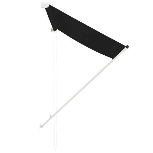 vidaXL kokkupandav varikatus, 150 x 150 cm, antratsiit