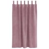 vidaXL Pimendavad kardinad 2 pcs Tumepink 140 x 175 cm Samet