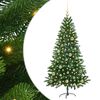 vidaXL J&otilde;ulupuu koos 150 LED-iga koos alusega Roheline 150 cm PE