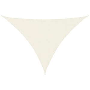 vidaXL p&auml;ikesepuri, oxford-kangast, kolmnurkne, 5x7x7 m, kreemjas