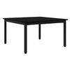 vidaXL Kohvilaud Must tamm 80 x 80 x 45 cm Tehispuit