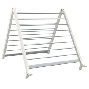 vidaXL pesukuivatusrest vannile, pikendatav, 53-90 cm, alumiinium