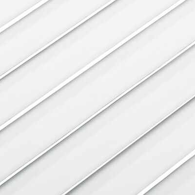vidaXL kapiuksed, võrega disain 2 tk valge 39,5x39,4 cm männipuit