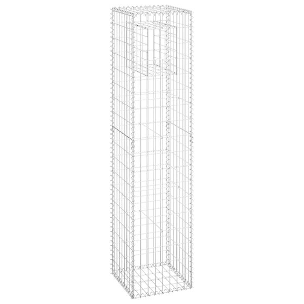 vidaXL gabioonkorvid 2 tk, 40 x 40 x 180 cm, raud