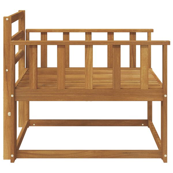 vidaXL V&auml;ljas Keskmine Diivan Tugev akatsiapuu Neutraalne