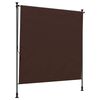 vidaXL V&auml;lis Rulli Kardin Pruun 120 x 270 cm
