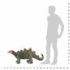 vidaXL seisev dinosaurus/stegosaurus, pl&uuml;&uuml;s, roheline ja oranž XXL