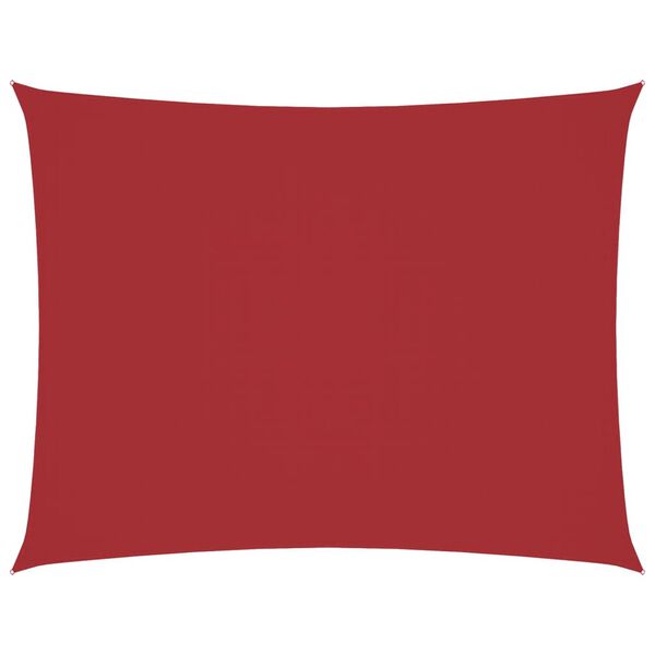 vidaXL päikesevarju puri, oxford-kangast, ristkülik 3 x 4,5 m, punane