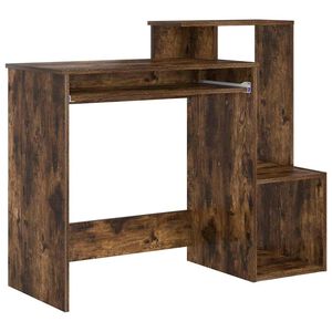 vidaXL Laud Suitsetatud tamm 106 x 41 x 88.5 cm Tehispuit