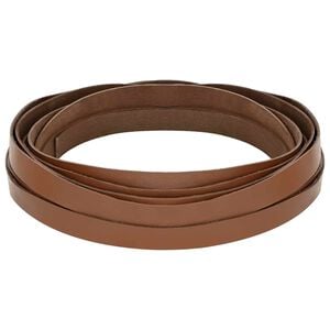 vidaXL Nahk Rihm Pruun 200 x 1 cm Nahk