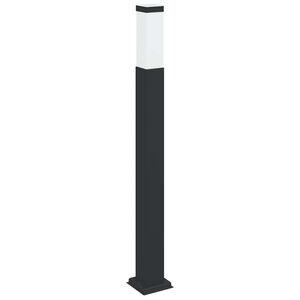 vidaXL pollarvalgusti 80 cm must IP44