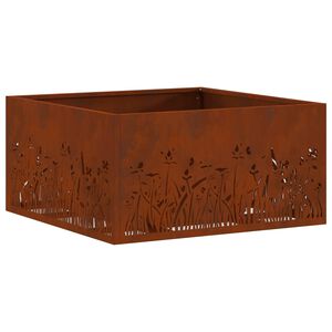 vidaXL L&otilde;kkekoht Pruun 60 x 60 x 30 cm terase t&uuml;&uuml;p