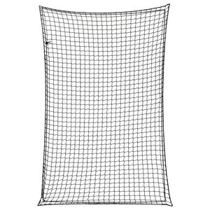 vidaXL haagisev&otilde;rk elastse n&ouml;&ouml;riga must 3x2 m PP