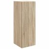 vidaXL Seinale kinnitatav kapp Sonoma tamm 33 x 34,5 x 90 cm Tehispuit