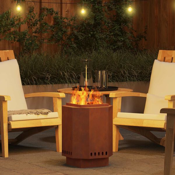 vidaXL Suitsuvaba Tulease Pruun 38 x 38 x 51 cm terase t&uuml;&uuml;p