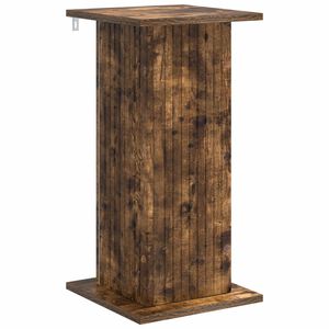 vidaXL Taimede alus Suitsutatud tamm 30,5 x 30 x 60,5 cm Tehispuit