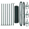 vidaXL Aiapost Roheline 10 x 0,5 m (25 mm võrku) Terased ja PVC