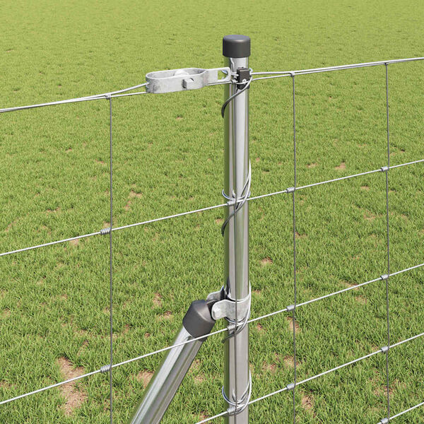 vidaXL Aiapost Galvaniseeritud 50 x 1,2 m Teras