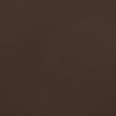 vidaXL oxford-kangast päikesepuri trapets, 3/5x4 m pruun