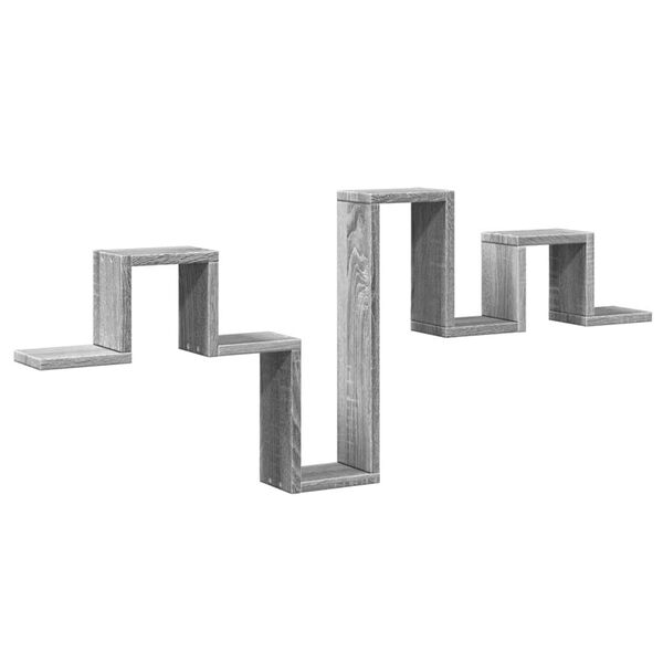 vidaXL seinariiul, hall Sonoma tamm, 104,5x10x43 cm, tehispuit