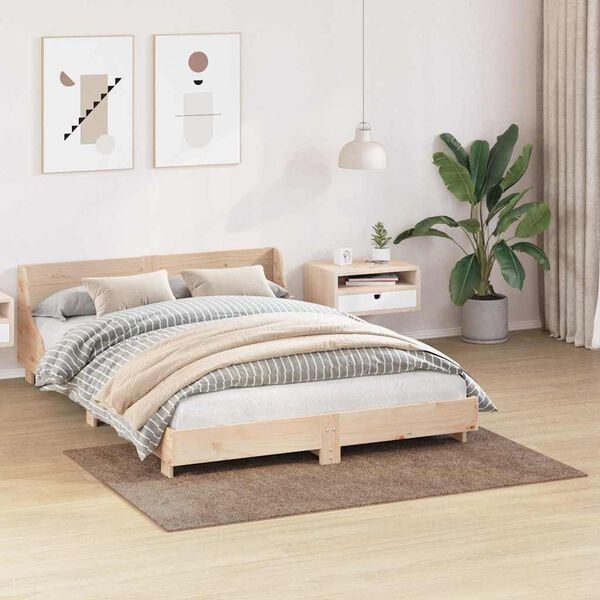 vidaXL Libisemisvastane Shaggy Vaip Pruun 120 x 170 cm PP