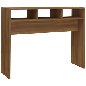 vidaXL konsoollaud, pruun tamm, 105 x 30 x 80 cm, tehispuit