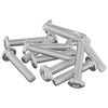 vidaXL Pea lukustuskruvi 2647 pcs H&otilde;bedane Teras
