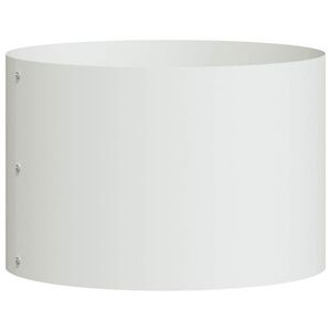 vidaXL Istiku r&otilde;ngas Valge 30 x 30 x 20 cm K&uuml;lmvalmistatud teras