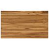 vidaXL Lauda peal 120 x 70 x 3,5 cm Ristk&uuml;lik Tugev teakpuit