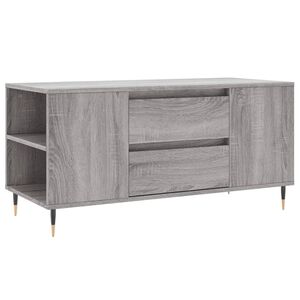 vidaXL kohvilaud, hall Sonoma tamm, 102 x 44,5 x 50 cm, tehispuit