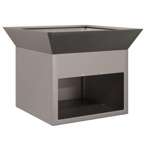 vidaXL L&otilde;kkekoht Rooste 50 x 50 x 40 cm Kulunud teras