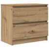 vidaXL telerikapp Artisan Oak 60x35x54 cm Engineered Wood