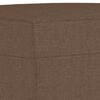 vidaXL 4-osaline diivanikomplekt patjadega, pruun, kangas