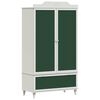 vidaXL Laste loominguline ladustamine ROROS Valge 90 x 45 x 165 cm
