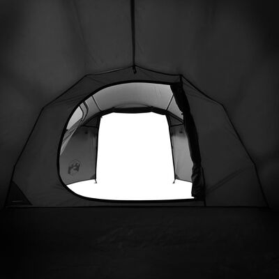 vidaXL matkatelk tunnel 2 inimesele, valge pimendav kangas, veekindel