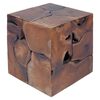 vidaXL taburetid 2 tk, pruun, 40x40x45 cm, t&auml;ispuidust tiikpuu