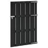 vidaXL Aia aed 100 x 150 cm WPC ja Alumiinium Must